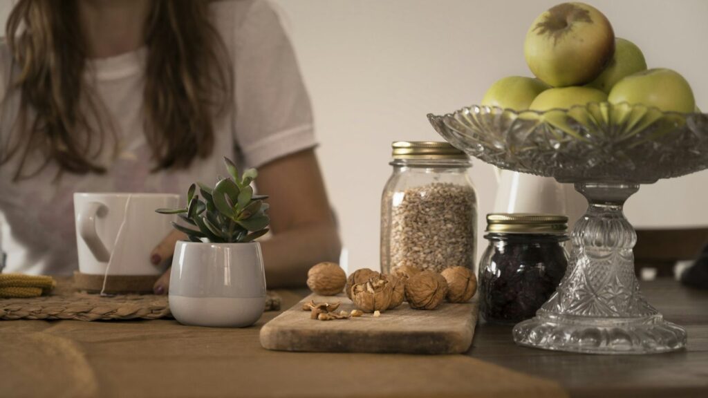 Vitamin and mineral supplements on a table, which may need spacing from some PEP medicines